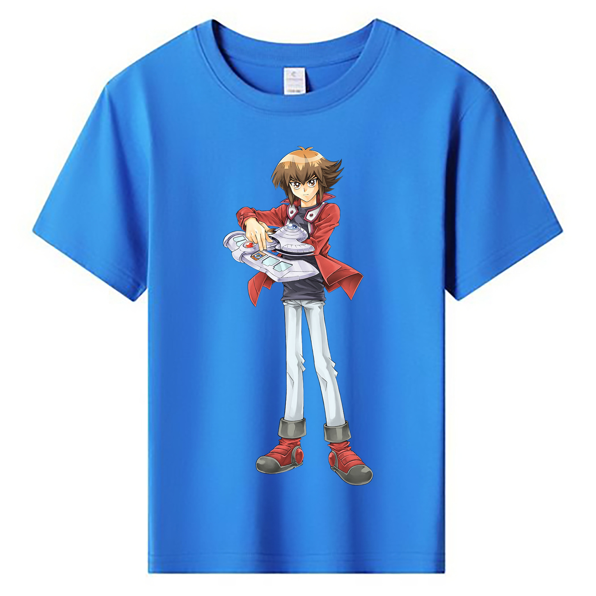 （画像用） 遊☆戯☆王 Yu-Gi-Oh! 綿100％キッズTシャツ（フロントプリント）